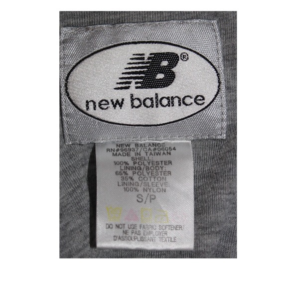 New Balance Men's Running Jacket | Small | Blue & Black Full Zip Activewear - Picture 7 of 7